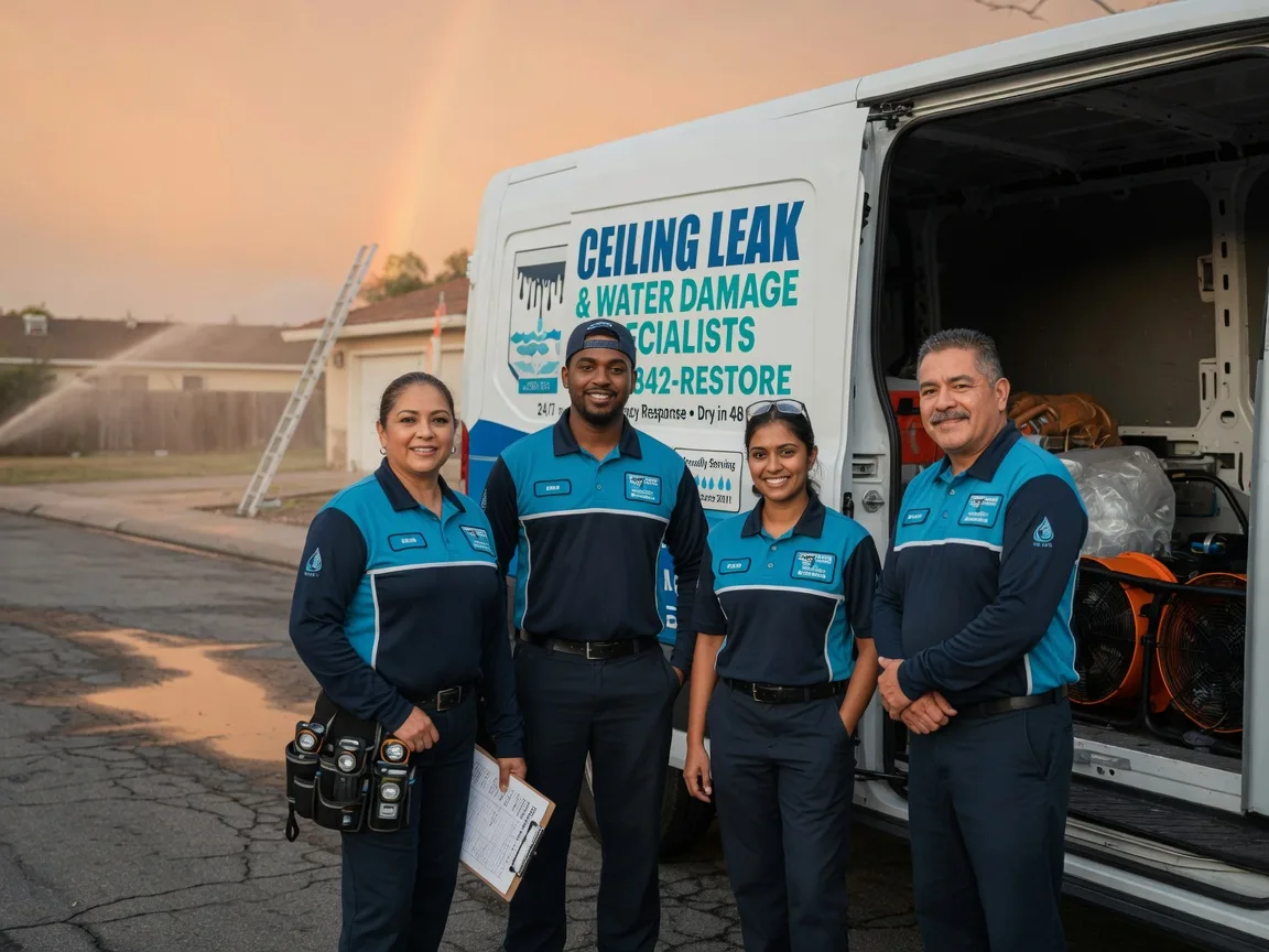 Ceiling Leak Cleanup company in Island Park, NY